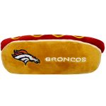 DEN-3354 - Denver Broncos- Plush Hot Dog Toy